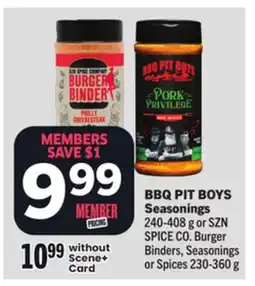 Foodland BBQ PIT BOYS Seasonings offer