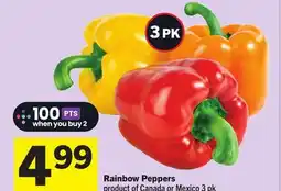 Foodland Rainbow Peppers offer