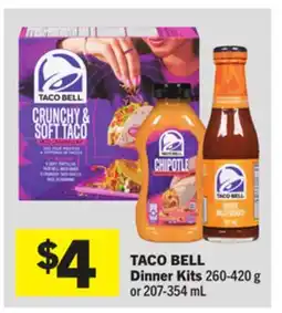 Foodland TACO BELL Dinner Kits offer