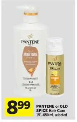 Foodland PANTENE or OLD SPICE Hair Care offer