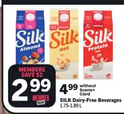 Foodland SILK Dairy-Free Beverages offer