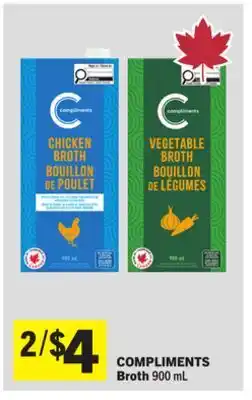 Foodland COMPLIMENTS Broth offer