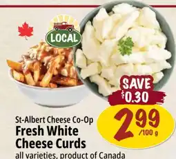 Farm Boy St-Albert Cheese Co-Op Fresh White Cheese Curds offer