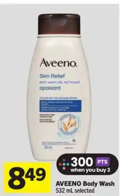 Foodland AVEENO Body Wash offer