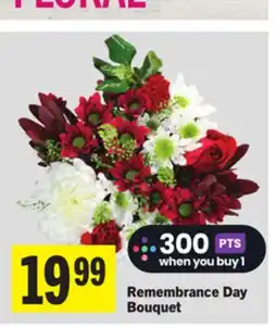 Foodland Remembrance Day Bouquet offer