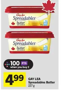 Foodland GAY LEA Spreadables Butter offer
