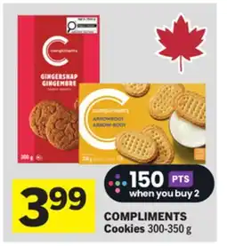 Foodland COMPLIMENTS Cookies offer