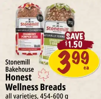 Farm Boy Stonemill Bakehouse Honest Wellness Breads offer