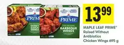 Foodland MAPLE LEAF PRIME Raised Without Antibiotics Chicken Wings 695 g offer