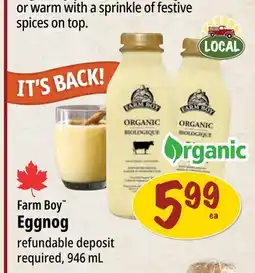 Farm Boy Farm Boy Eggnog offer