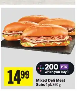 Foodland Mixed Deli Meat Subs offer