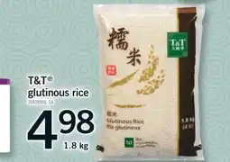 Fortinos T & T GLUTINOUS RICE, 1.8 KG offer