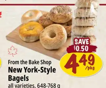 Farm Boy New York-Style Bagels offer