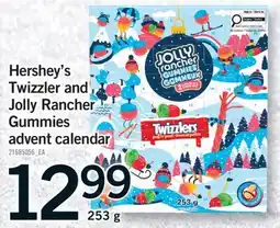 Fortinos HERSHEY'S TWIZZLER AND JOLLY RANCHER GUMMIES ADVENT CALENDAR, 253 G offer