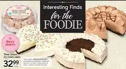 Fortinos THREE SISTERS ICE CREAM CAKES, 1.3 KG offer