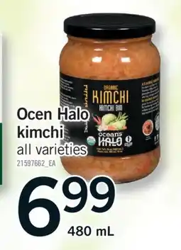 Fortinos OCEN HALO KIMCHI, 480 ML offer