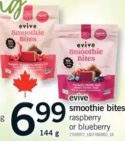 Fortinos EVIVE SMOOTHIE BITES, 144 g offer