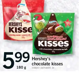Fortinos HERSHEY'S CHOCOLATE KISSES, 180 G offer