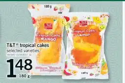 Fortinos T & T TROPICAL CAKES, 180 G offer