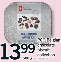 Fortinos PC BELGIAN CHOCOLATE BISCUIT, 500 G offer