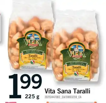 Fortinos VITA SANA TARALLI, 225 G offer