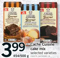 Fortinos CACHE CUISINE CAKE MIX, 454/500 G offer