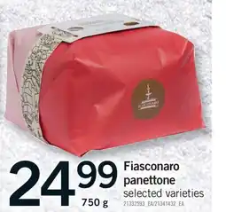 Fortinos FIASCONARO PANETTONE, 750 G offer