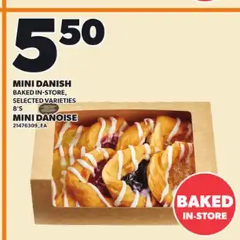 Independent Grocer MINI DANISH, 8'S offer
