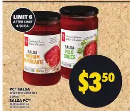 Independent Grocer PC SALSA, 650 ML offer