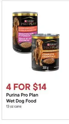 Petvalu Purina Pro Plan Wet Dog Food offer
