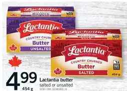 Fortinos LACTANTIA BUTTER, 454 G offer