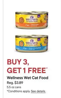 Petvalu Wellness Wet Cat Food offer