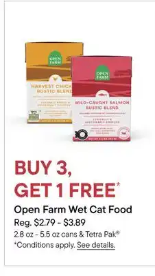 Petvalu Open Farm Wet Cat Food offer