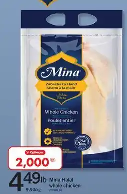 Fortinos MINA HALAL WHOLE CHICKEN offer