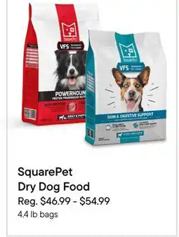 Petvalu SquarePet Dry Dog Food offer