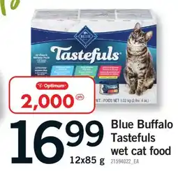 Fortinos BLUE BUFFALO TASTEFULS WET CAT FOOD, 12X85 G offer