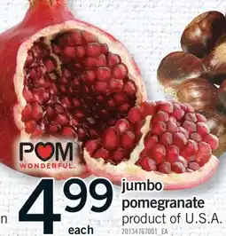 Fortinos JUMBO POMEGRANATE offer