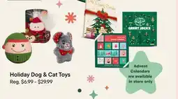 Petvalu Holiday Dog & Cat Toys offer
