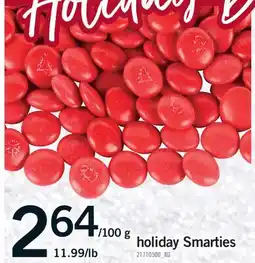 Fortinos HOLIDAY SMARTIES offer