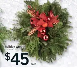 Fortinos HOLIDAY WREATH offer