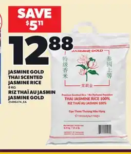 Independent Grocer JASMINE GOLD THAI SCENTED JASMINE RICE, 8 KG offer