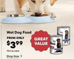 Petvalu Performatrin prime Wet Dog Food offer