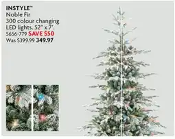 Home Hardware Noble Fir 300 colour changing LED lights offer