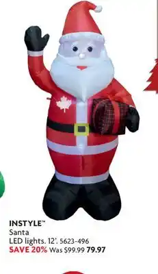 Home Hardware Santa LED lights offer