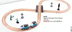 Home Hardware HAPE Figure 8 Wooden Train Playset offer
