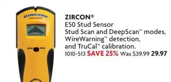Home Hardware ZIRCON E50 Stud Sensor offer