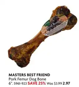Home Hardware Pork Femur Dog Bone offer