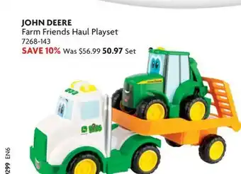 Home Hardware Farm Friends Haul Playset offer