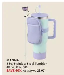 Home Hardware 6 Pc. Stainless Steel Tumbler offer