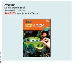 Home Hardware AVENIR Mini Scratch Book offer